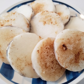 シャキシャキ！山芋の塩焼き